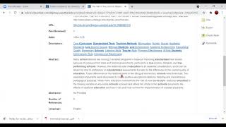 Saving Searches in EBSCOhost Folders