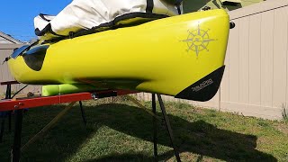 Berley Pro Bumper Bro Keel Guard install for Hobie Compass 2021