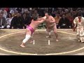 宇良vs北勝富士 令和5年九州場所10日目 sumo 相撲