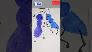 East ant drawing art  #shorts  #viral shorts  #youtube shorts  #treanding art