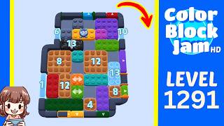 Color Block Jam Level 1291 Solution Walkthrough