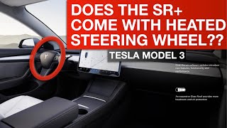 Tesla Model 3 SR+ - Does It Have a Heated Steering Wheel?? Let's Find Out For Sure!