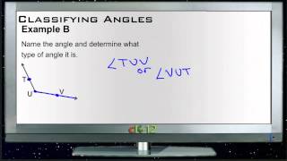 Classifying Angles: Examples (Basic Geometry Concepts)
