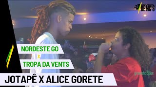 (🔥🏆 MELHOR DE 2023?🏆🔥) Alice Gorete (AL) X Jotapê (SP) - Primeiro Tempo [Amistoso CBR MC's -Goiânia]