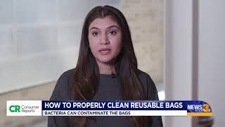 How to properly clean reusable bags