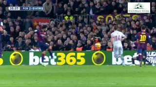 Barcelona vs Atletico Madrid 3 - 1 Highlights La Liga (ALL GOALS) - 11/01/15