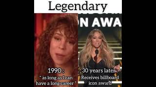 Mariah Carey - 30 years later . . . Now that’s legendary