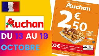 catalogue AUCHAN du 13 au 19 octobre 2021 ⛔ Arrivage - FRANCE