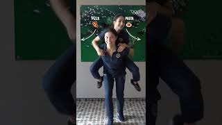 🇮🇹 Sofia Raffaeli and Milena Baldassari playing “This or That” did NOT disappoint… #gymnastics