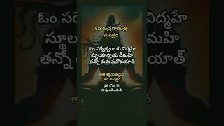 ఈ సృష్టి లోనే అతి శక్తివంతమైన శివుడి మంత్రం.....🙏🙏ప్రతి రోజు 11 సార్లు స్మరించండి....