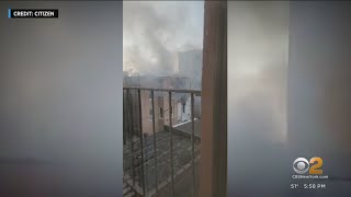 6 hurt, including 4 firefighters, in Bronx fire