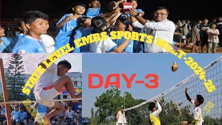 DAY-3 : STATE LEVEL EMRS SPORTS MEET-2024-25 #KHUMULWNG w.e.f. 29th,30th Nov And 2nd DEC 2024