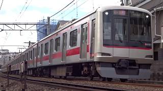 東急東横線5050系4000番台4101F妙蓮寺3号踏切通過