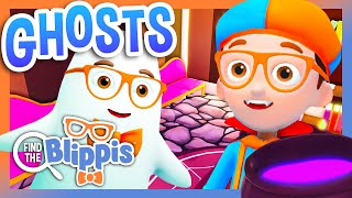 Blippi Searches for Ghosts in 'Find the Blippis' on Roblox! | Blippi Plays Roblox!