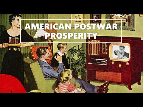 How did the nation experience recovery and economic prosperity after World War II?