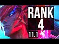 YONE vs RUMBLE (MID) | Rank 1 Yone, Rank 4, 3/2/15 | KR Challenger | v11.1