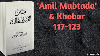 Alfiyyah Ibnu Malik bait 117-123 // 'Amil Mubtada' & Khobar //