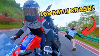 Insane Motorcycle Crash! | CrashBanditoNL