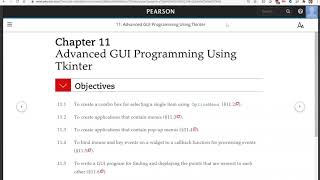 Daniel Liang Python Sections 11.1 and 11.2