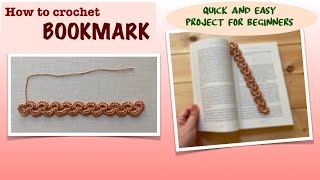 How to crochet a Bookmark