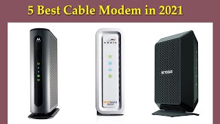 ✅ 5 Best Cable Modem in 2021? Best Cable Modem