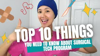 TOP 10 THINGS YOU NEED TO KNOW ABOUT BEING A SURGICAL TECH | prereqs, certification exam, lifestyle