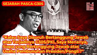 FULL: Pidato Pelengkap Nawaksara Presiden Sukarno Disidang MPRS (1967)