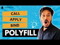 Call, Apply & Bind Polyfill in JavaScript | Interview Question Explained