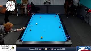 2024 WPBA Capital City Billiards Invitational Betsy Sundholm vs. Kelly Isaac