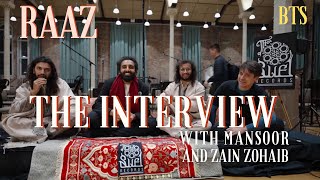 Raaz Interview BTS | Behind the Scenes with Zain Zohaib and Mansoor