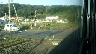 根室本線　白糠駅　出発