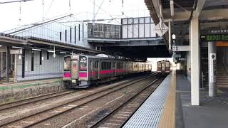 奥羽本線701系0番台秋ｱｷN10編成普通青森行き665M弘前発車