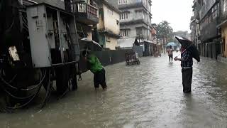 Silchar Bilpar Road under water