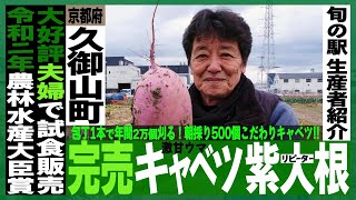 【生産者紹介】京都府久御山町　西村九三男さん　極旨きゃべつ