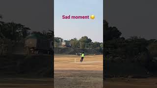 Sad moment 😌#bestcatch #bestbowling #cricketshot #viralvideo #thriling #likeforlikes #supportmeguys