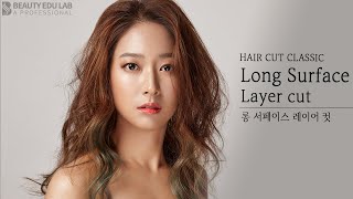 [Eng_Sub] How To K-Beauty Long Surface Layer Tutorial Step by Step_Long hairstyle