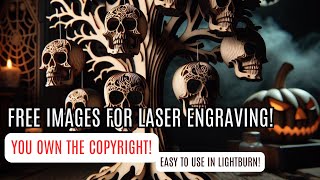 Where to Find FREE LightBurn Friendly Images for Laser Engraving