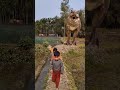 গ্রামে dinosaur ঢুকে পড়েছে 🦖 shorts dinosaur jurassic world funny