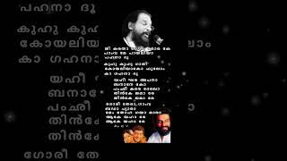 ഗോരീ തേരാ ഗാംവ ബഡാ പ്യാരാ Gori Tera Gaon Bada Pyara song lyrics #kjyesudas #ytlyricsshorts l