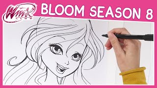 Winx Club - Season 8 - How to Draw Bloom [TUTORIAL]