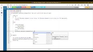 Program to find out Maximum and Minimum element in our array using Recursion