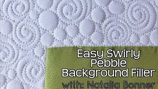 Easy Swirly Pebble Background Filler-With Natalia Bonner