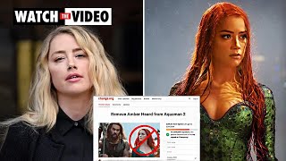 Petition to remove Amber Heard from Aquaman 2 reaches over 2 million signatures