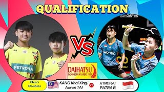 [QF]🇲🇾Kang Khai Xing-Aaron Tai VS 🇮🇩Raymond Indra-Rindorindo🔥‼️|Indonesia Master 2025|#bwf