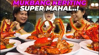 GILAA..! MUKBANG KEPITING RAKSASA. ADA 6 PIRING DI DEPAN MATA..!