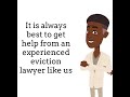 What to do when you get an #eviction notice?