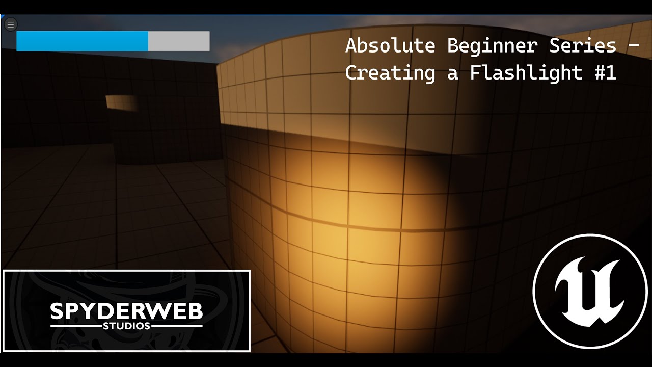 Unreal Engine 5 - Absolute Beginner Series #1 - Making A Flashlight ...