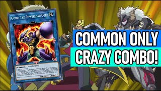 I made this CRAZY COMBO deck using ONLY COMMON CARDS!