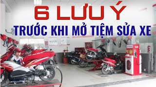 6 điều cần biết trước khi mở cửa hàng sửa xe