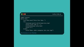Python Pyaztro - Get lucky time